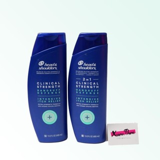 Dầu gội Head Shoulders Mỹ Clinical strength 400ML