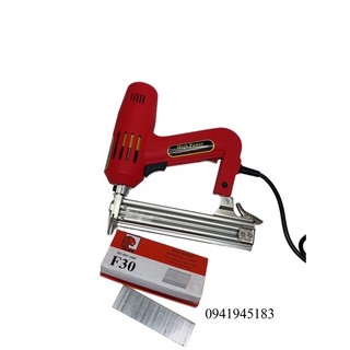 TẶNG ĐINH  SÚNG BẮN ĐINH THẲNG F30 - DÙNG ĐIỆN 220V - SÚNG BẮN GỖ