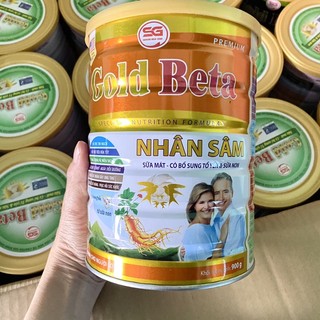  GOLD BETA NHÂN SÂM 900g - Sữa dành cho NGƯỜI GIÀ PHỤC HỒI SỨC KHỎE - Dành cho người già - Tiểu đường 900g 