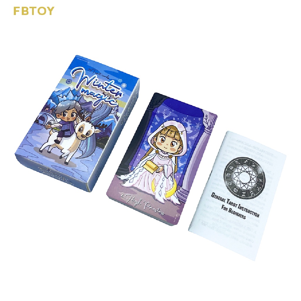 Bộ Bài Tarot Mùa Đông 12 * 7CM