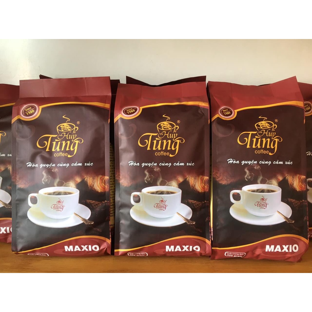 Cà Phê Huy Tùng Maxio Túi 500gr - thơm ngon, đậm đà