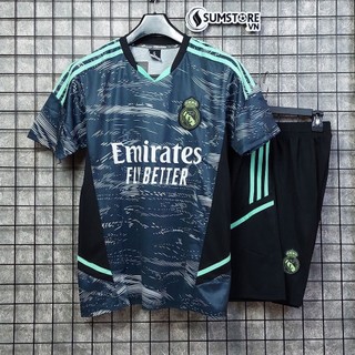Áo CLB Real Madrid đen c1 strivend cao cấp