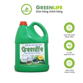 Nước rửa chén bát sinh học Greenlife an toàn cho người sử dụng