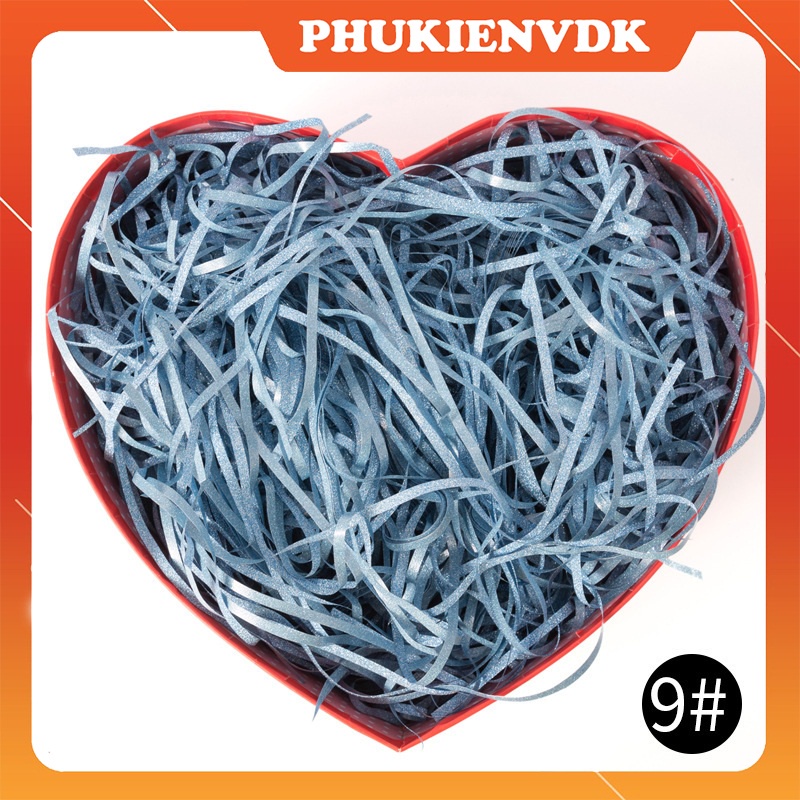 [1KG] Giấy Rơm Nhũ Giấy Vụn Nhũ Kim Tuyến Lót Hộp Quà Tặng
