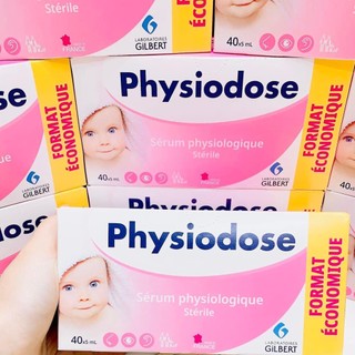 Nước muối sinh lý physiodose hồng của pháp