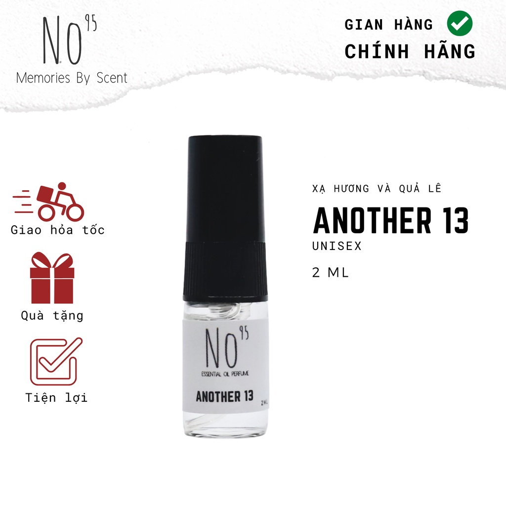 Tinh dầu nước hoa No95 Another13 2ml unisex cho cả nam và nữ cá tính, sang trọng
