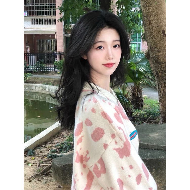 Len nữ dài tay hàn quốc họa tiết hình gấu xinh xắn dễ thương Minstore365