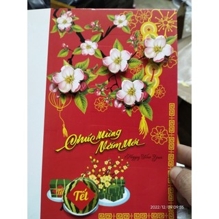 Set 10 Thiệp 3D Tết