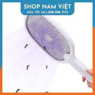 Vợt Muỗi MINI Kiêm Đèn Bắt Muỗi