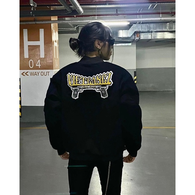 Áo khoác chính hãng Vietgangz CAR CLUB VARSITY