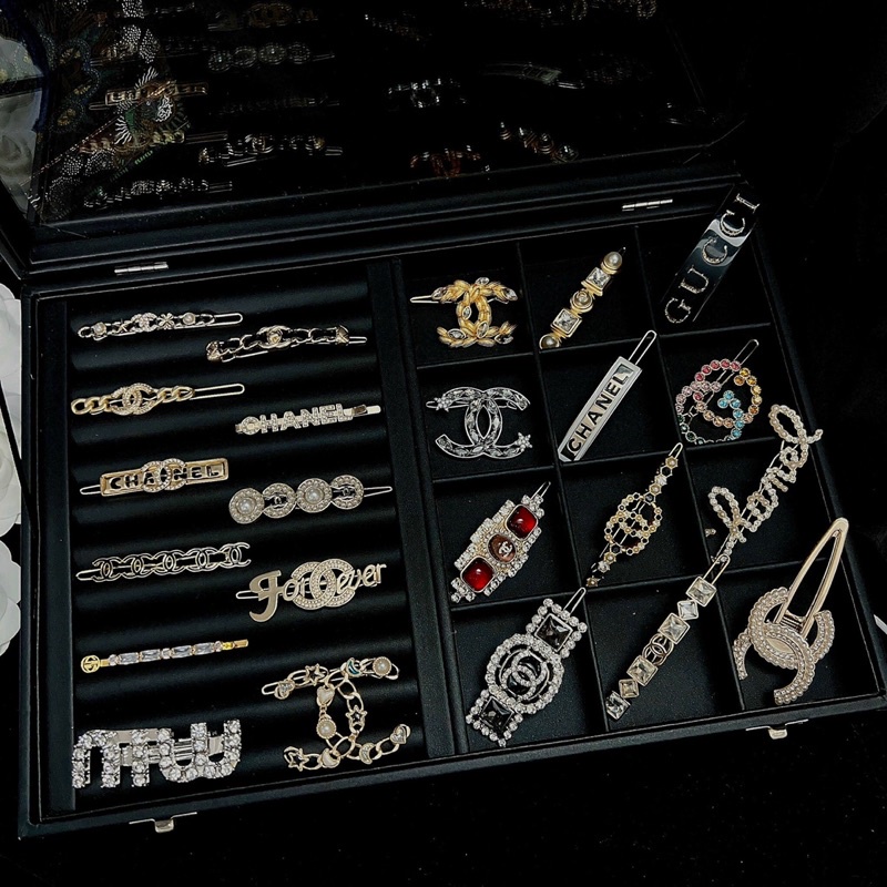 Kẹp tóc mái siêu cấp logo sắc nét kiểu dáng đẹp sang