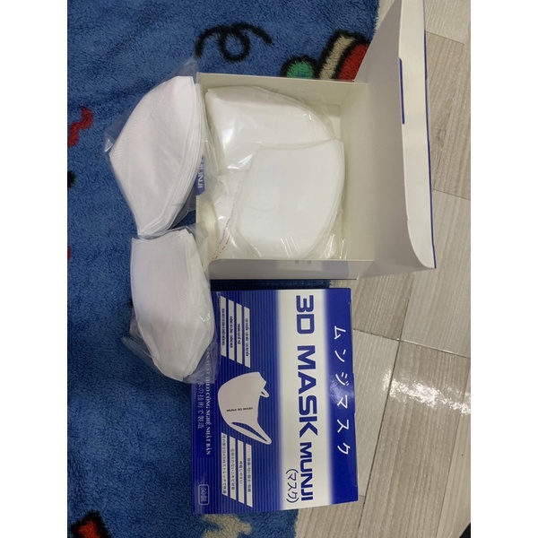 Khẩu Trang 3D MUNJI  dễ thở , Đáng yêu