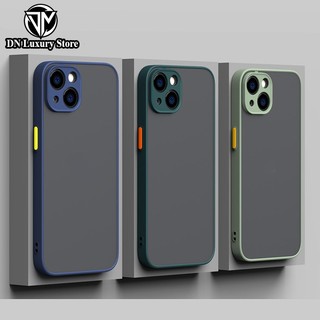 Ốp Nhám IPhone 11/11pro/11promax/12/12pro/12promax/13/13pro/13proMax Chống bám bẩn, Bảo vệ Điện thoại cực tốt DN Luxury