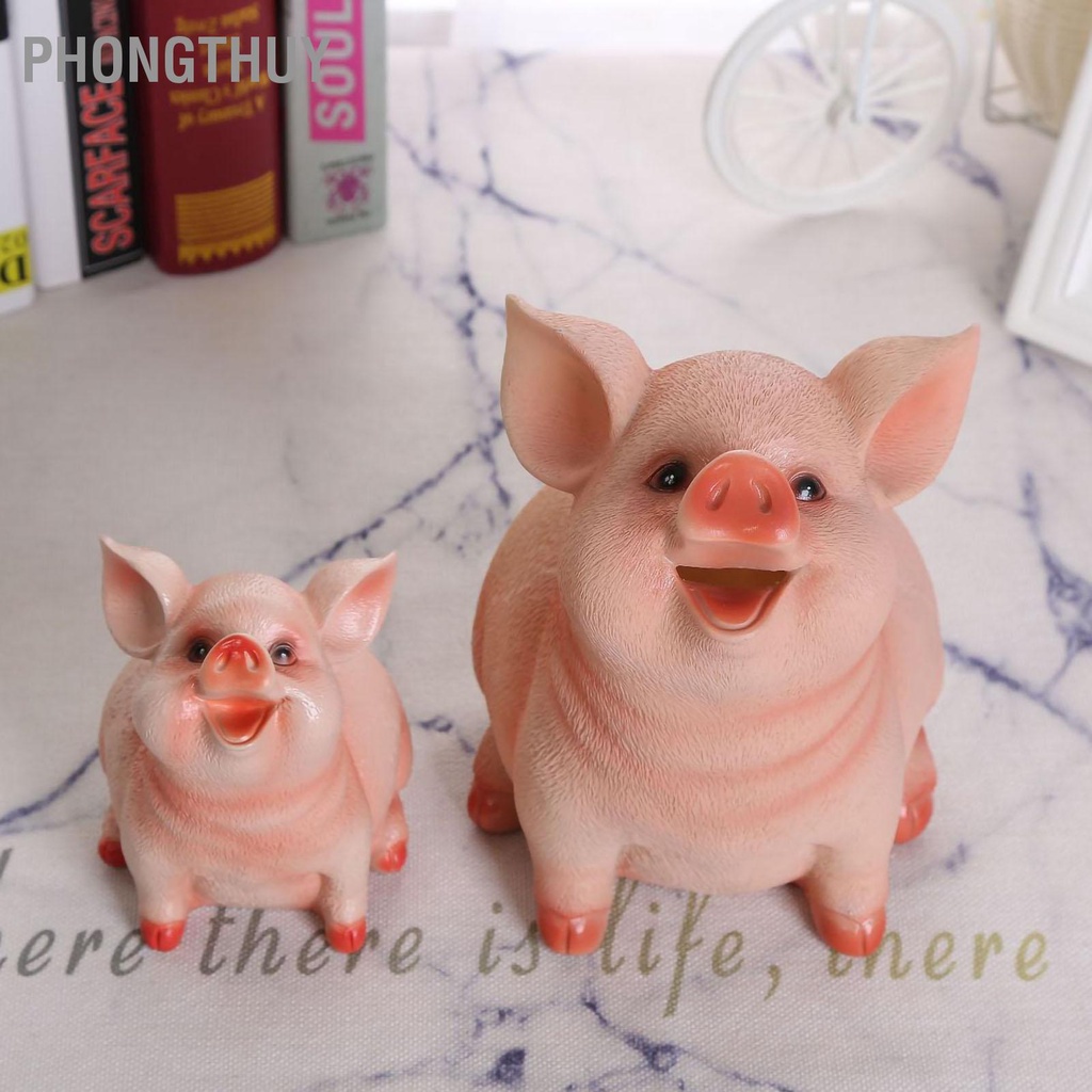 Heo Đất Tiết Kiệm Hình lợn hoạt hình dễ thương bằng Nhựa