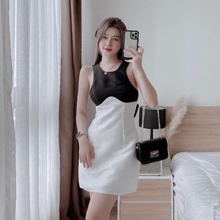 Đầm phối nơ