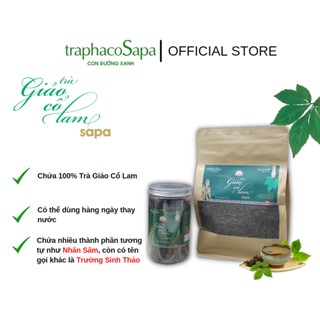 Trà Thảo Dược TRAPHACOSAPA Trà Giảo Cổ Lam Sapa Loại 5 Lá OCOP 3 Sao