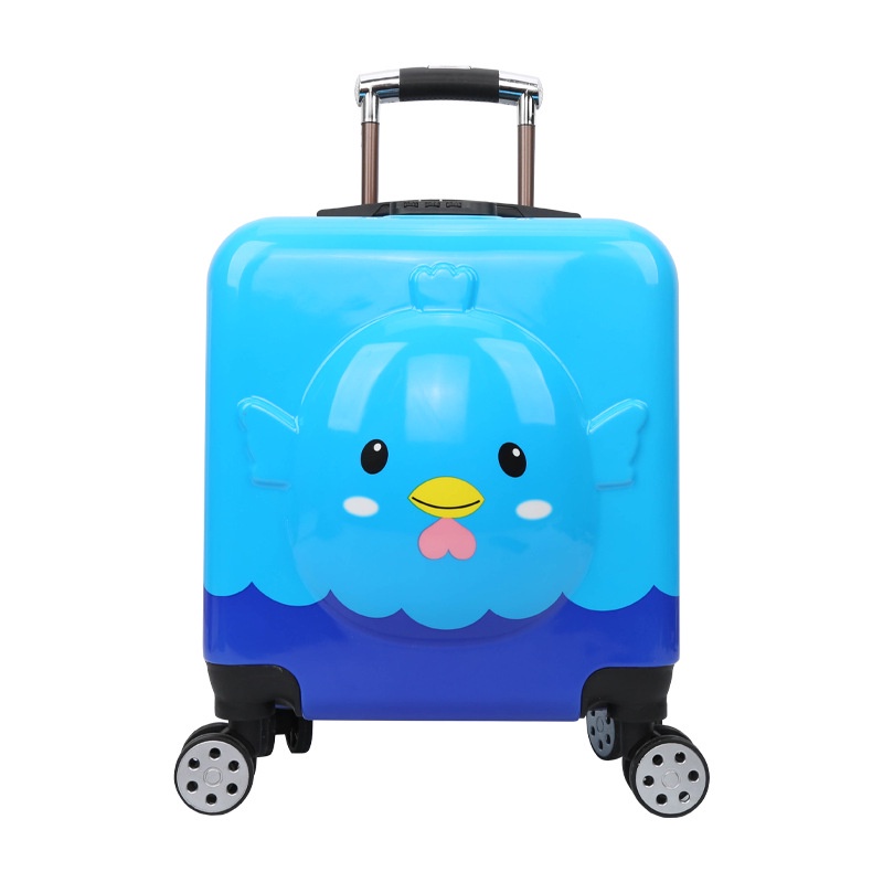 [Hàng Sẵn] Hành lý cho trẻ em Xoay 360 độ Xe đẩy Unisex Hộp đựng đồ mới biết đi với túi ngăn để du lịch 【Summer062】