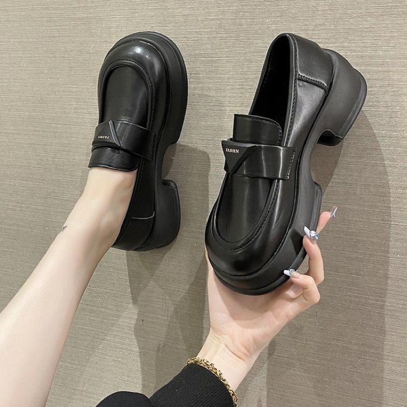 - Giày nữ Oxford phong cách Nhật Bản Đế Cao khóa tam giác trend 2023