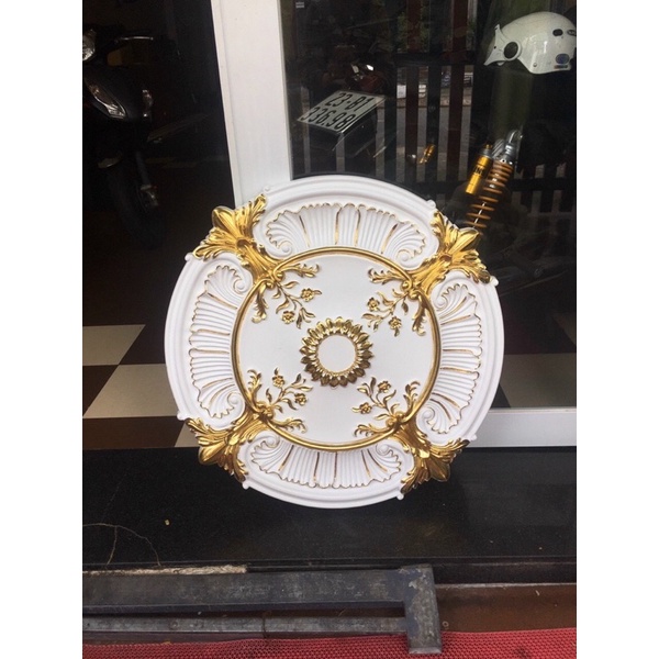 Mâm Trần dát vàng sẵn như hình kích thước 760mm
