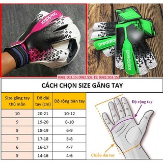 Găng tay thủ môn  [ có xương ]