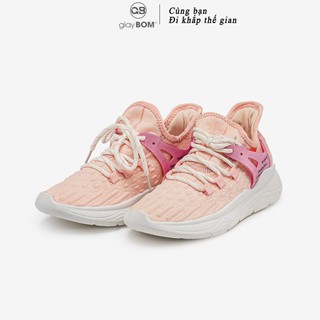 [Mã WABRMH99 giảm 12% đơn 99K]Giày Thể Thao Nữ giayBOM Vải Co Dãn Đế Cao 3 cm B994