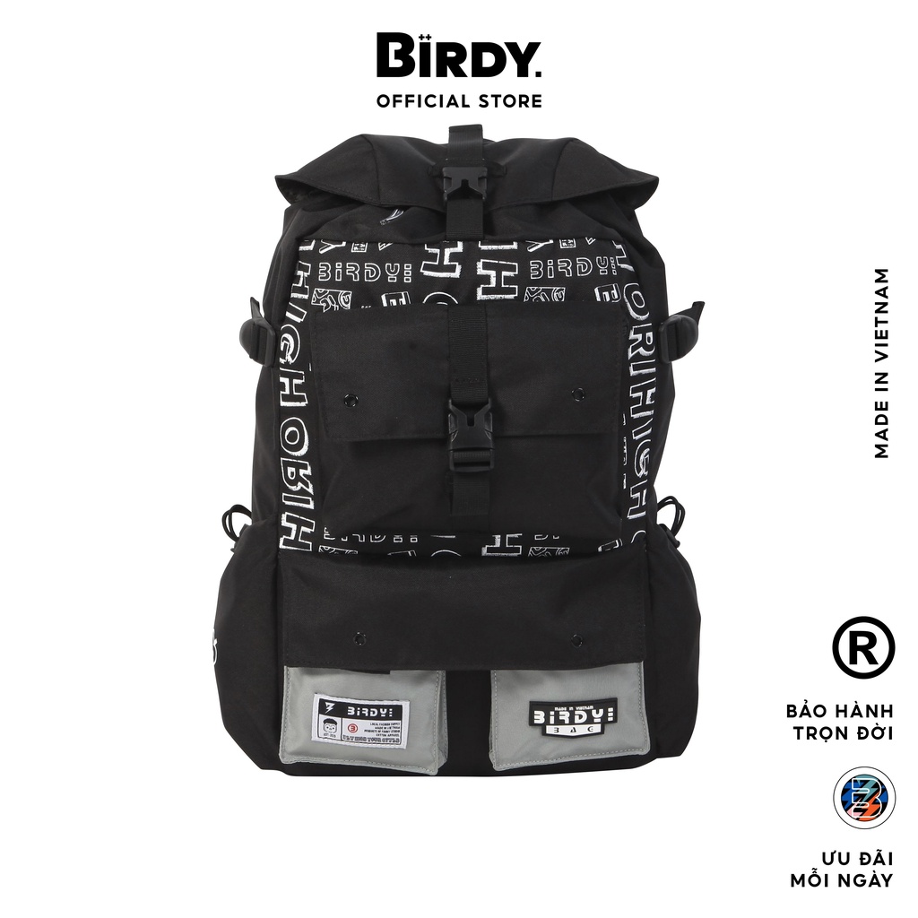 Balo Thời Trang Nam Nữ Đi Học Birdybag Robocop unisex - New Original Backpack