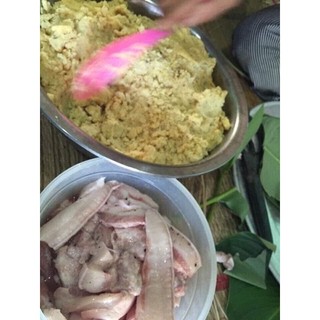 Tết- bánh chưng đen Bắc Sơn