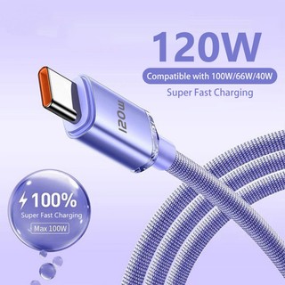 Cáp sạc nhanh 6a usb c 120w type c chuyên dụng