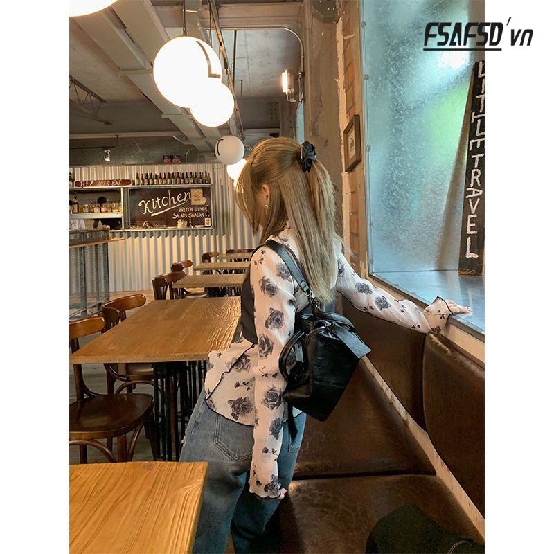 Túi Đeo Chéo Hình Vuông Nhỏ Phong Cách Trung Cổ Hàn Quốc Mới 2022 Cho Nữ