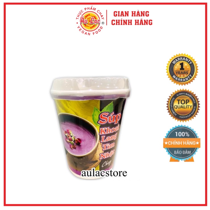 Súp Khoai Lang Tím Nhật Chay Âu Lạc