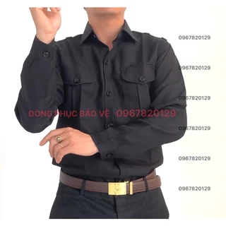 ÁO BẢO VỆ VỆ SĨ ĐEN  ( áo trơn không logo)