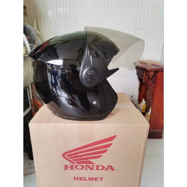 Nón/mũ honda 3/4 siêu phẩm nhập Indonesia sản xuất.có trầy xước.