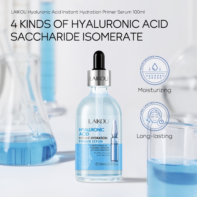 Tinh Chất Hyaluronic Acid 100ml Hiệu LAIKOU Giúp Dưỡng Ẩm Và Phục Hồi Làn Da