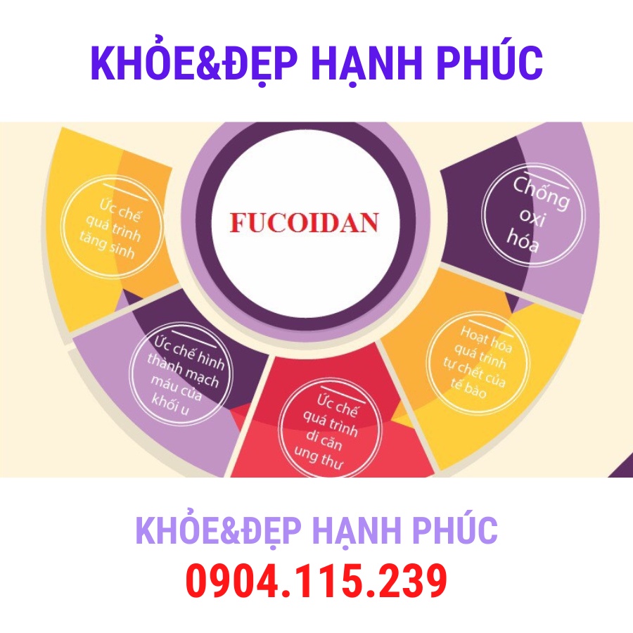 Thực phẩm bảo vệ sức khoẻ Fucoxxel  Fucoldan 1000mg – 30 viên/lọ