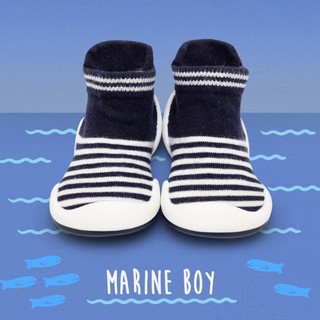[Chính hãng Ggomoosin] Giày tập đi cho bé cưng Marine boy