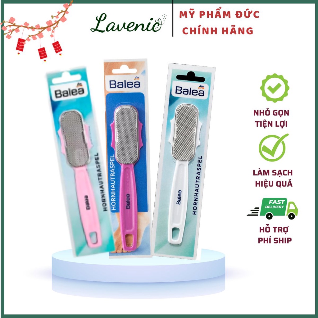 Dụng cụ chà gót chân Balea Đức cho đôi chân mềm mại - Shop Lavenic