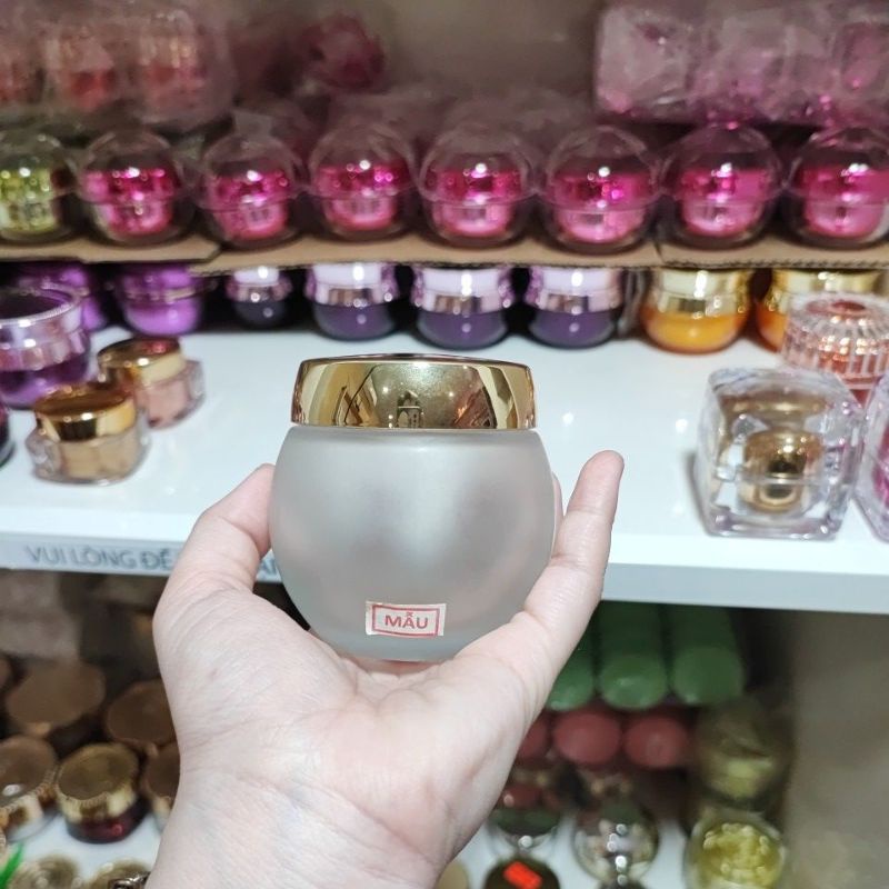 HŨ THỦY TINH BẦU 100G