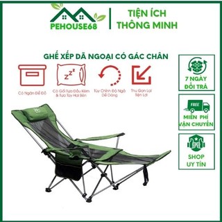 Ghế du lịch, Ghế gấp dã ngoại, cắm trại, du lịch chất liệu vải dù cao cấp, khung kim loại chắc chắn