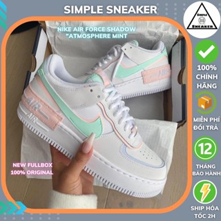 Giày Nike AF1 Shadow 🔴CHÍNH HÃNG🔴 Nike Air Force 1 Shadow Atmosphere Mint Giày Thể Thao Nữ [CI0919-117] - Simple Sneaker