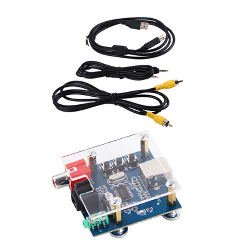 Bảng mạch giải mã âm thanh hifi cao cấp pcm274Dac sang S/Pdif 3.5mm 5v