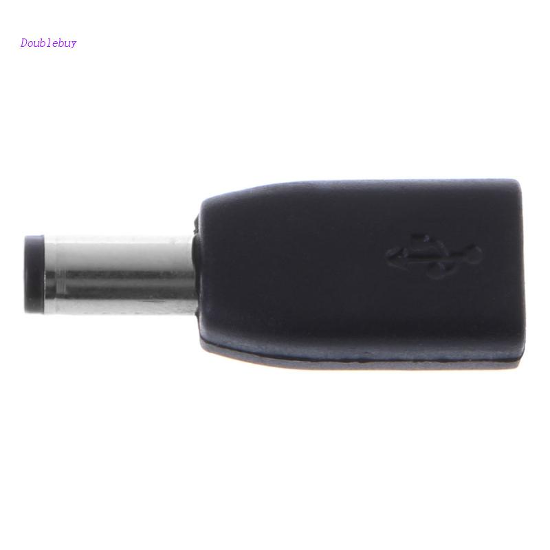 Đầu Cắm Chuyển Đổi DC 5.5x2.1mm Male Sang Micro USB Female