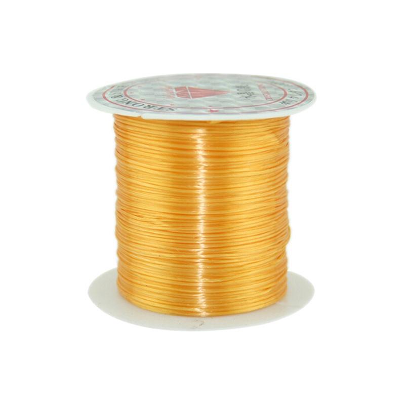 Cuộn Dây Cao Su Co Giãn 0.5mm * 10m Làm Trang Sức Tiện Lợi