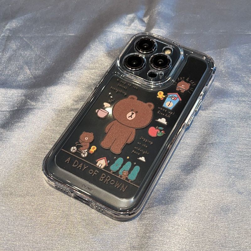 Ốp Điện Thoại Trong Suốt In Hình Gấu Thỏ Kenny Cho Iphone 11promax 14pro 11pro xsmax 8plus 14promax 13 12 11