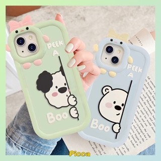 Ốp Điện Thoại Tpu Mềm Đính Nơ 3D Cho IPhone 14 Plus 11 13 12 14 Pro Max XR X XS Max 8 7 6s 6 14 Plus SE 2020 7Plus
