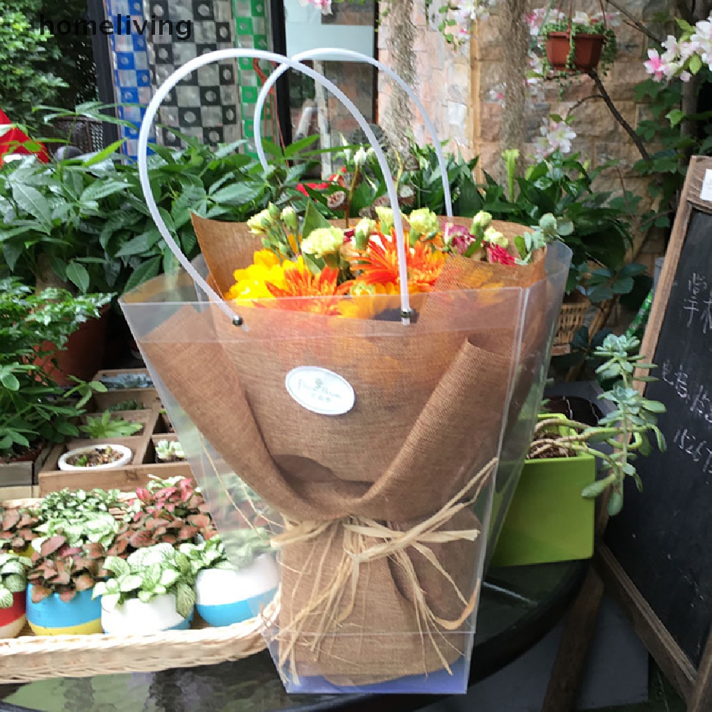 Túi Xách Nhựa PP Trong Suốt Hình Thang Máy Dùng Làm Quà Tặng