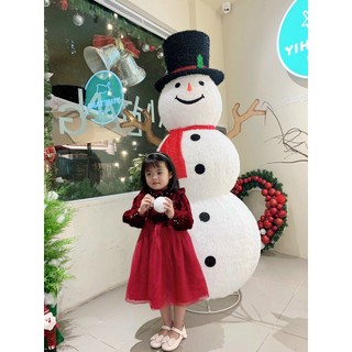 Váy Noel Cho Bé-Váy Diện Tết