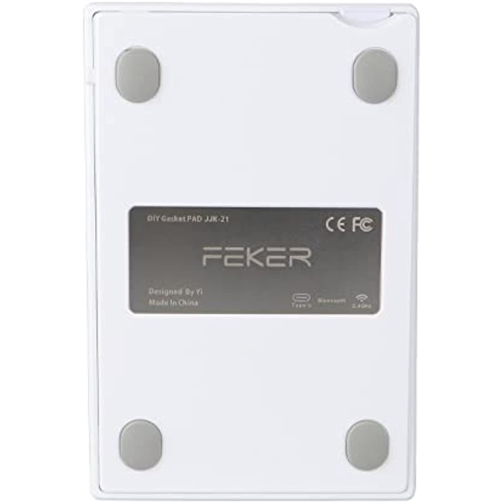 Bàn Phím Cơ Fer JJK21 20 Phím 1500mAh Bluetooth 5.0 / 2.4GHz / Núm Xoay Tương Thích Với 3 / 5Pi