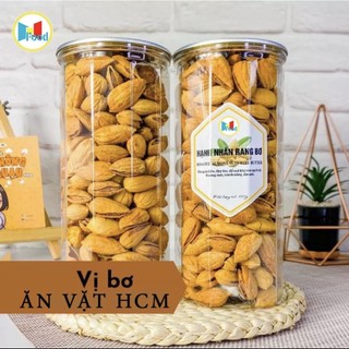Hạnh Nhân Rang Bơ 1KG 2 HŨ - Giòn Ngon Đậm Vị