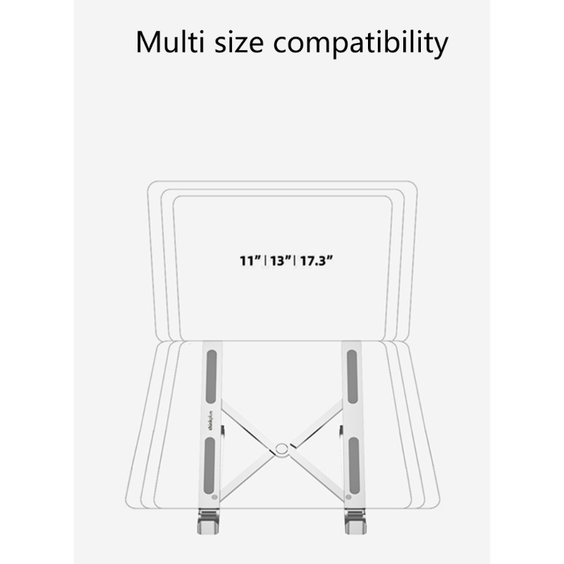 Giá Đỡ Laptop Bằng Hợp Kim Nhôm Có Thể Gấp Gọn Tiện Dụng