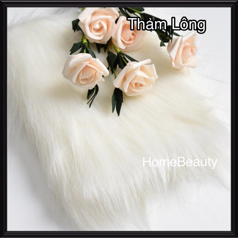 Thảm Lông  Chụp Ảnh Nail